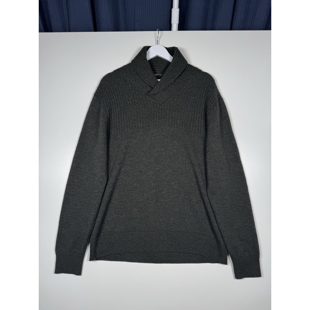 Rodd & Gunn Wool Shawl Collar Sweater Green - Men's XL